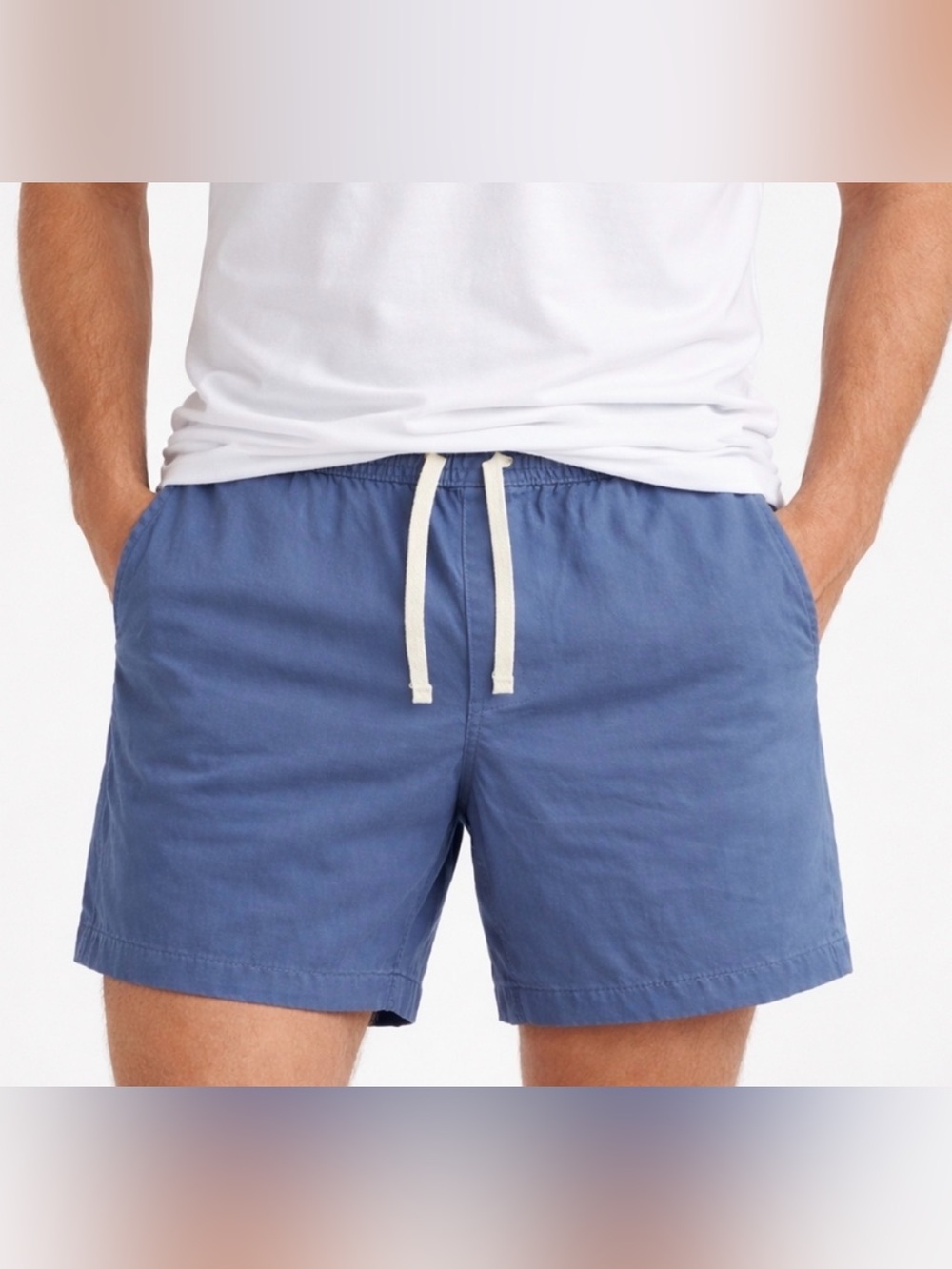 Goodfellow & Co The Vintage Pull-On Shorts 7” Inseam Blue NWT